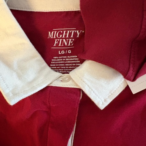 New Target Varsity 
Long sleeve soft polo 
Number 10 Crop style top - Picture 9 of 9